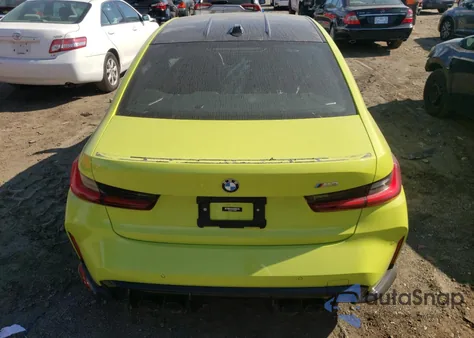 2023 BMW M3 Sedan from USA, damaged, VIN WBS53AY01PFP75205